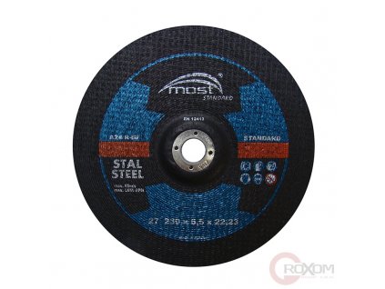 Brusný kotouč MOST 230x6,5 mm A24R-BF STANDARD