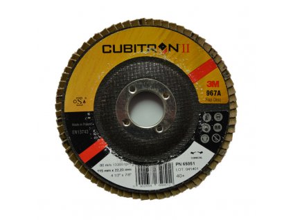 Lamelový kotouč 3M CUBITRON II - 125 mm P40