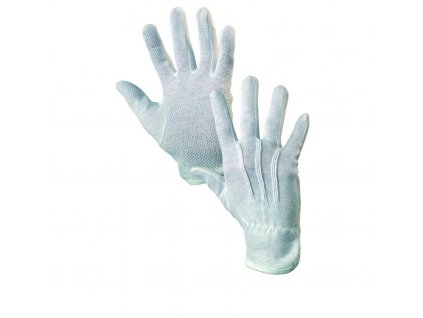 Textilní pracovní rukavice MAWA, 10", bílé