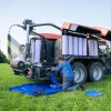 DERBLAUE Traktor Service Set Unterlegwanne Hydraulikleitung