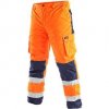 Pánské reflexní kalhoty CARDIFF, zimní, oranžové