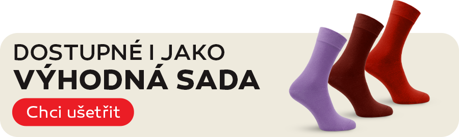 Tenké bavlněné ponožky