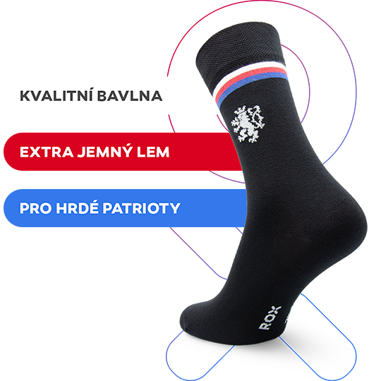 Extra pohodlné české ponožky