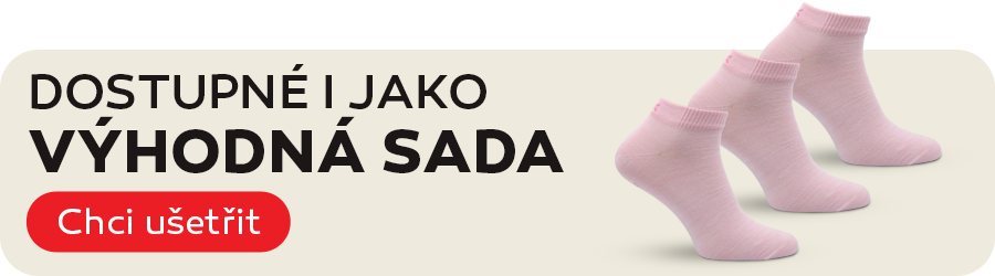 Vlněné kotníkové ponožky