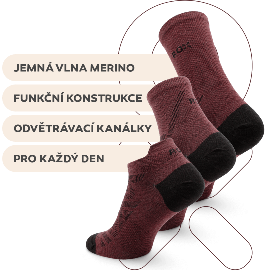 Extra pohodlné české ponožky