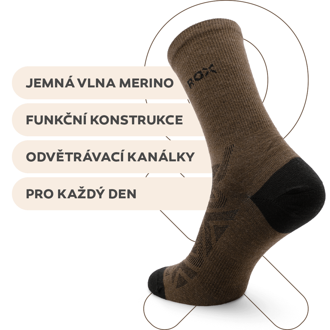 Extra pohodlné české ponožky