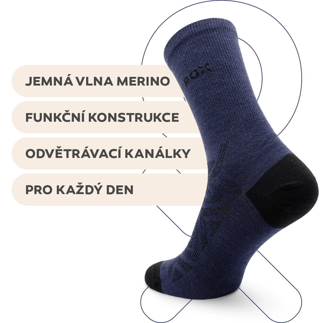 Extra pohodlné české ponožky