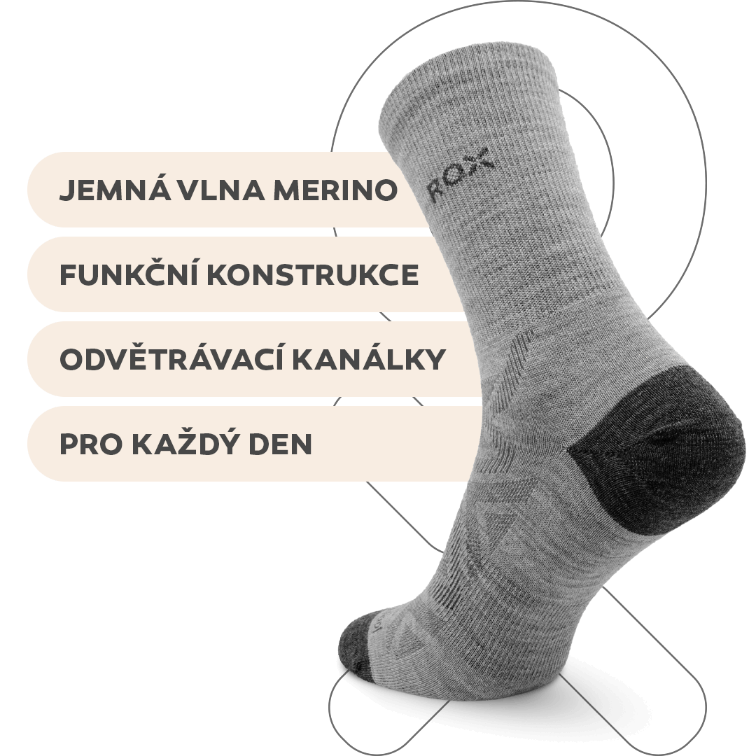 Extra pohodlné české ponožky