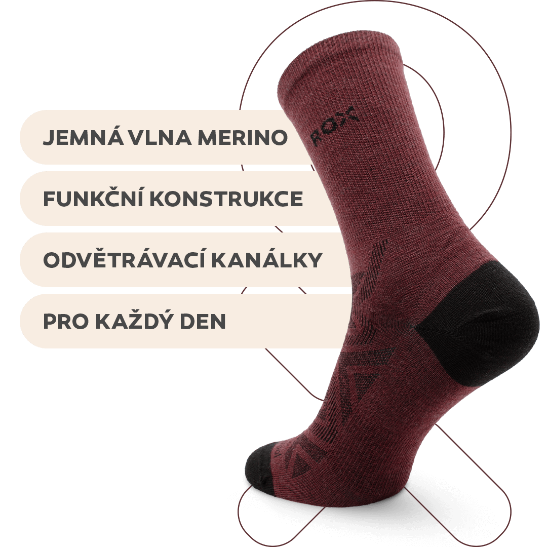 Extra pohodlné české ponožky