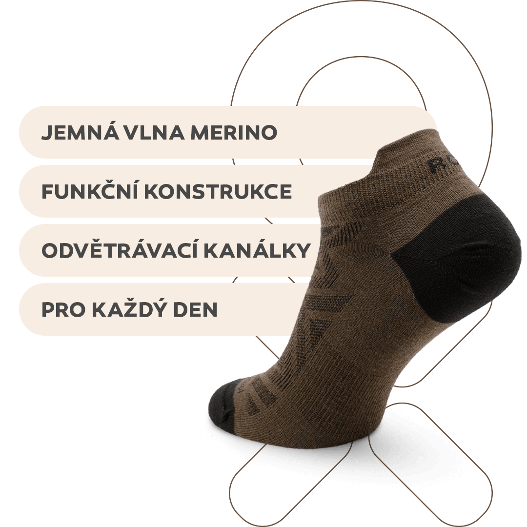 Extra pohodlné české ponožky
