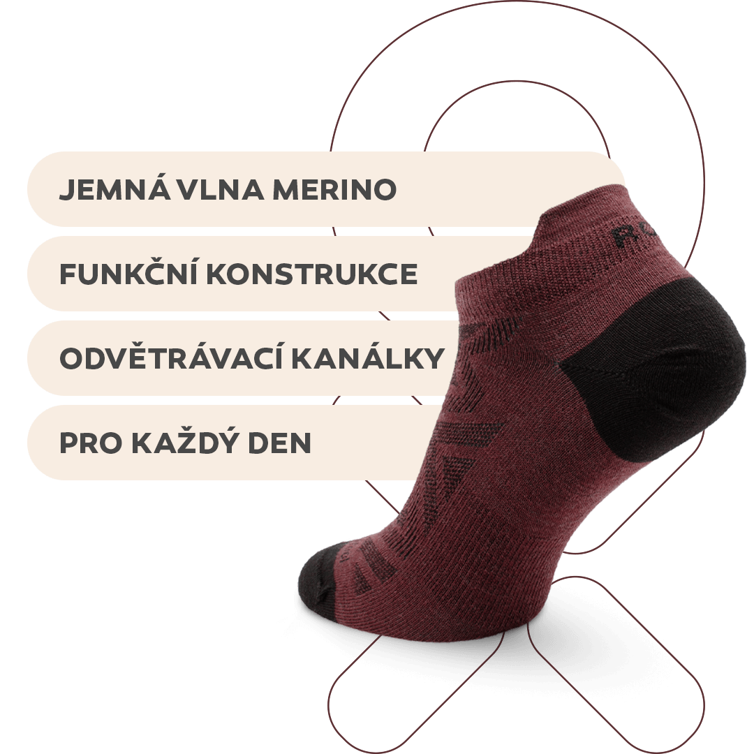 Extra pohodlné české ponožky