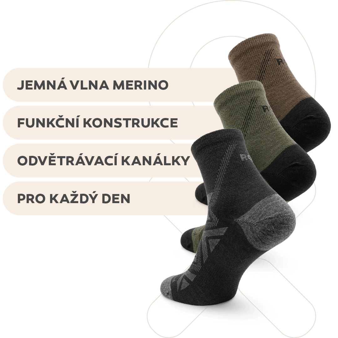 Extra pohodlné české ponožky