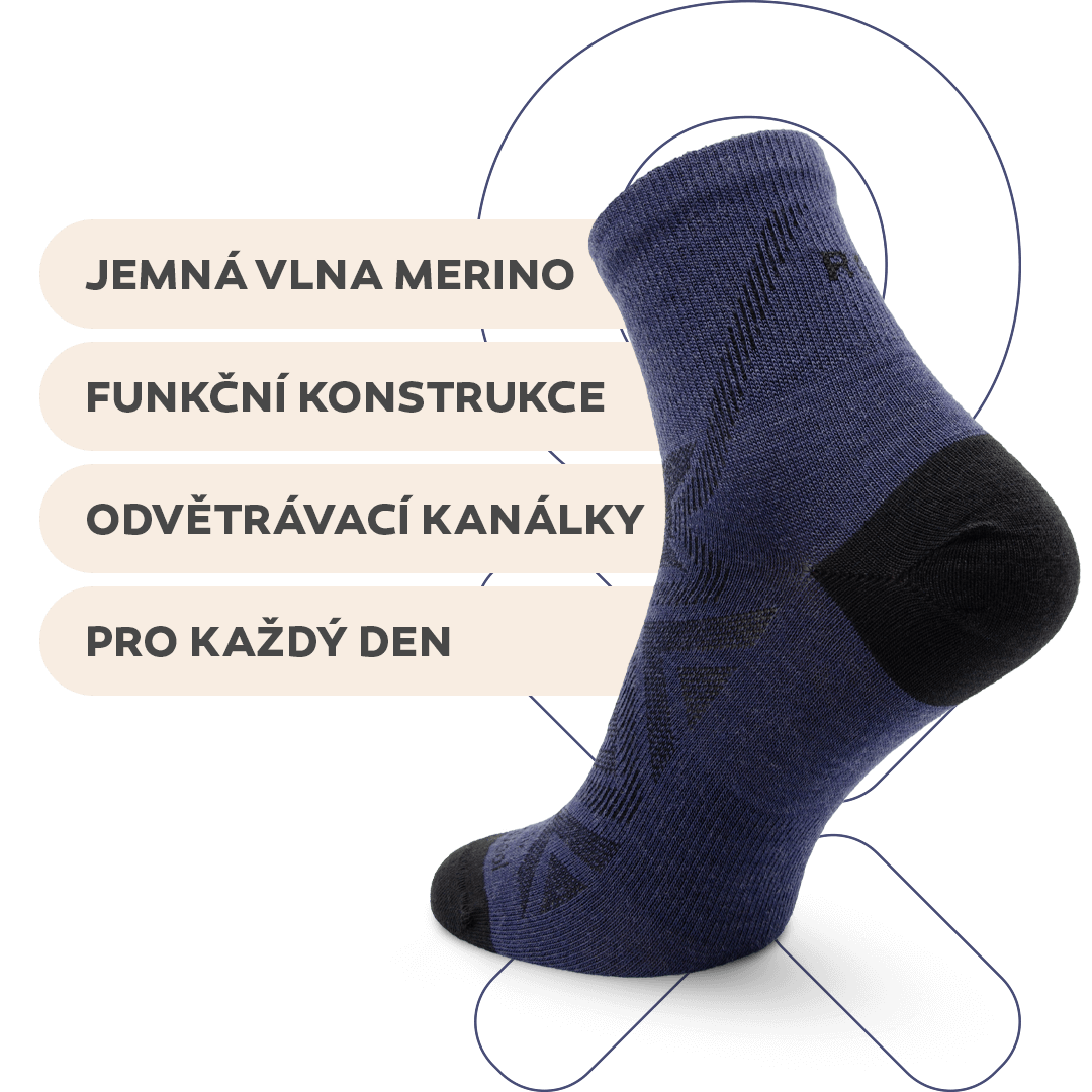 Extra pohodlné české ponožky