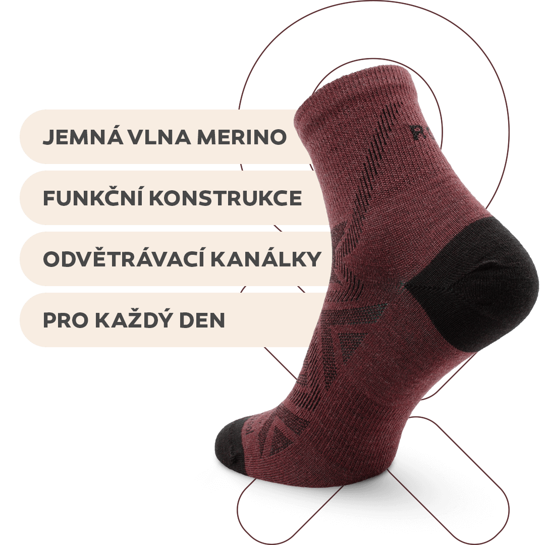 Extra pohodlné české ponožky