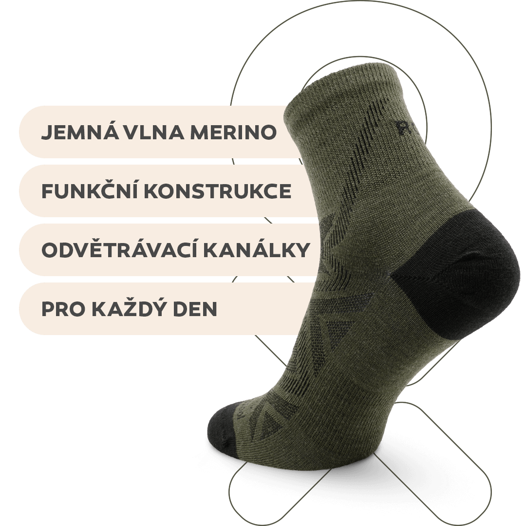Extra pohodlné české ponožky