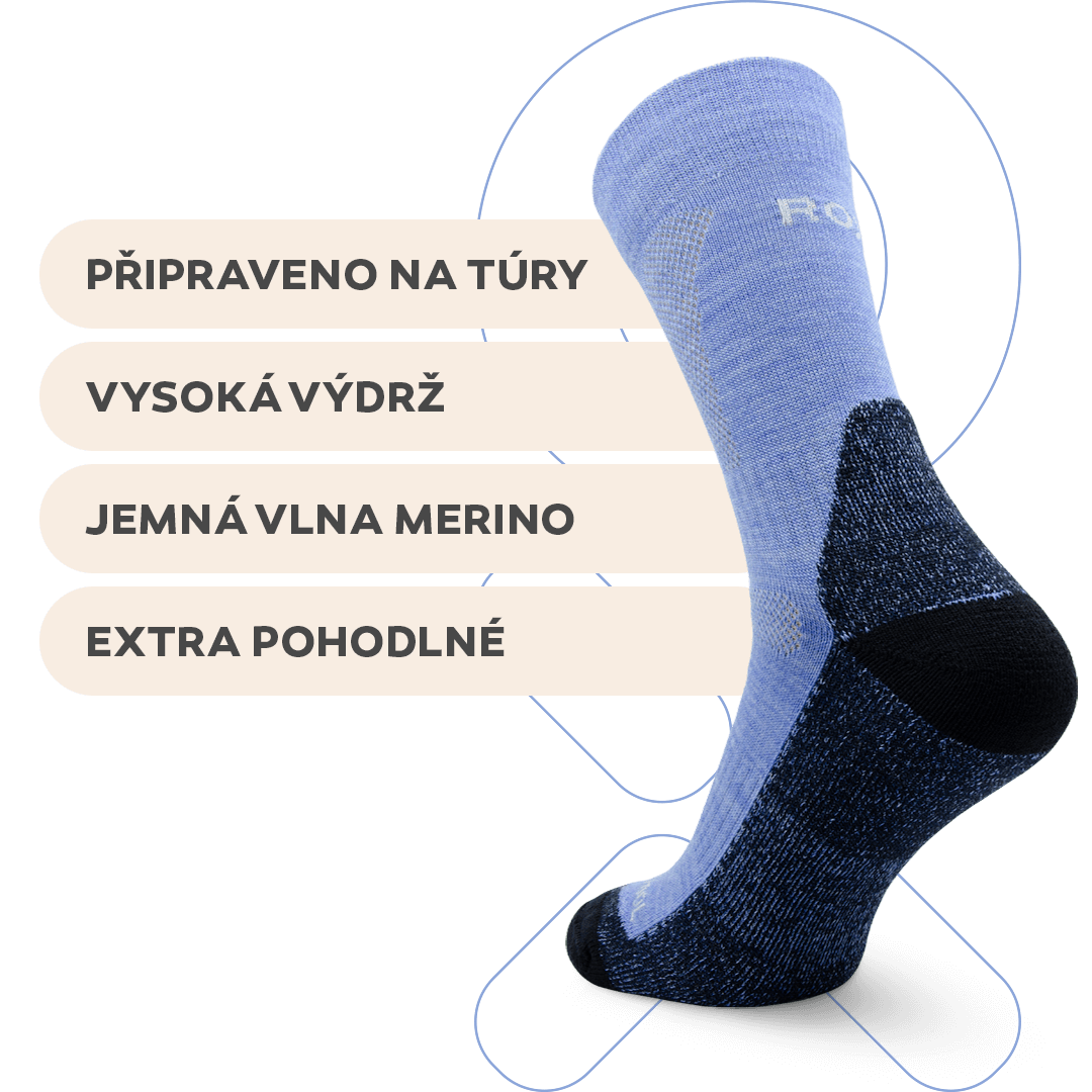 Extra pohodlné české ponožky