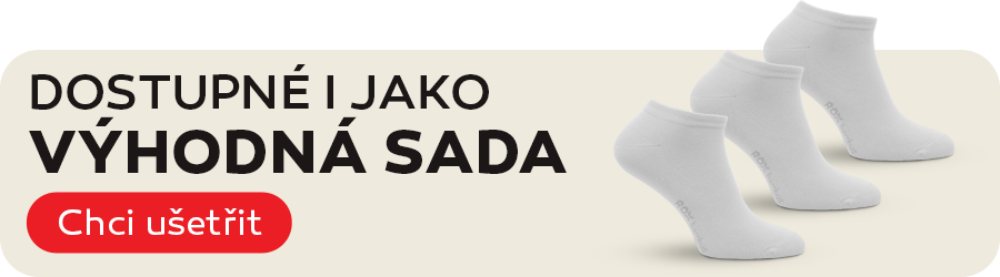 Bambusové kotníkové ponožky
