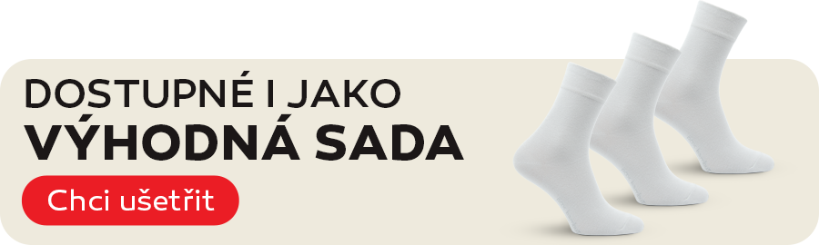 Bambusové bezešvé ponožky