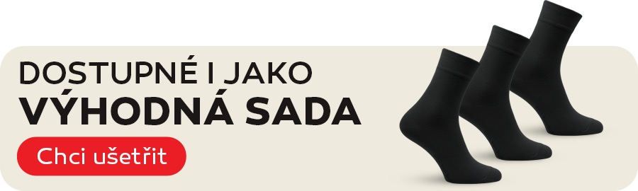 Bambusové bezešvé ponožky
