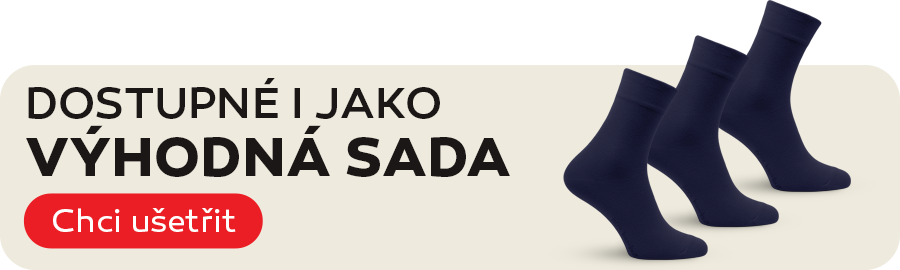 Bambusové bezešvé ponožky