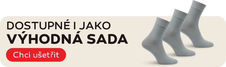 Bambusové bezešvé ponožky
