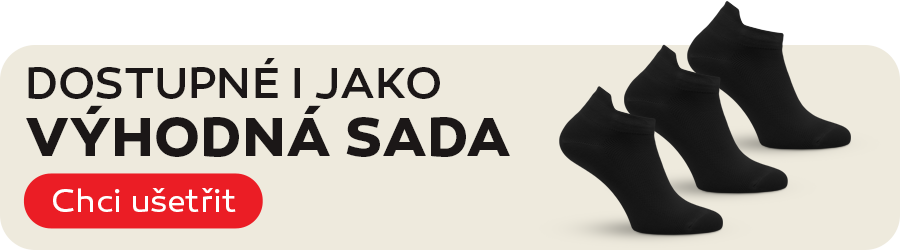 Bavlněné kotníkové ponožky