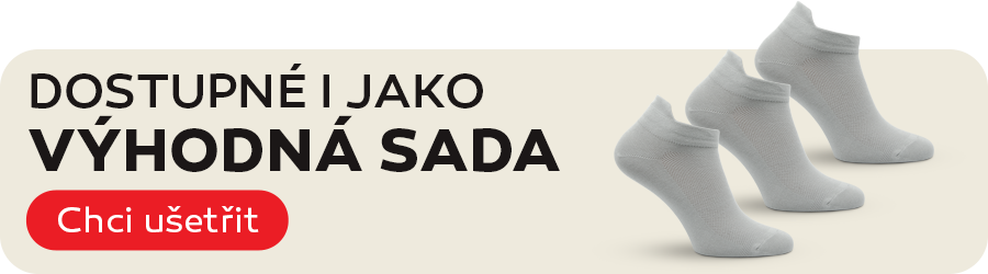 Bavlněné kotníkové ponožky