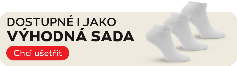 Bavlněné kotníkové ponožky