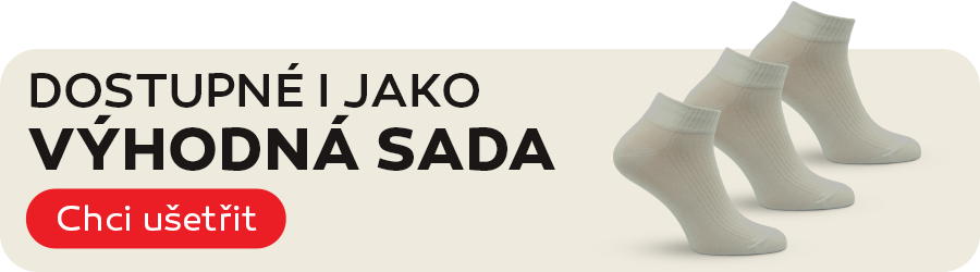 Bavlněné nadkotníkové ponožky