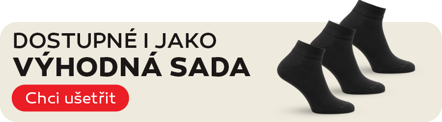 Bavlněné nadkotníkové ponožky