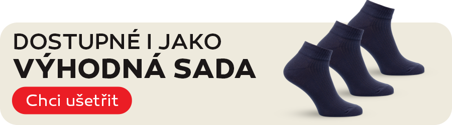 Bavlněné nadkotníkové ponožky