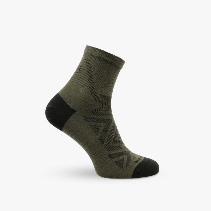 ROX MerinoWool Fuzzy Mid Zelena 01