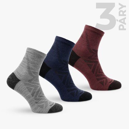 ROX Merino Fuzzy Mid Midnight 3pack 01