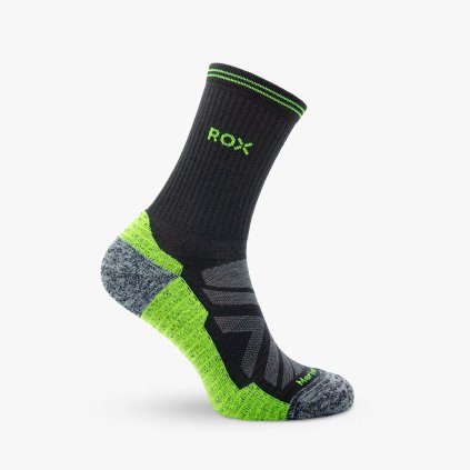ROX MerinoWool Climby Neo High Zelena 01
