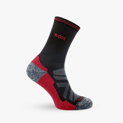 ROX MerinoWool Climby Neo High Cervena 01