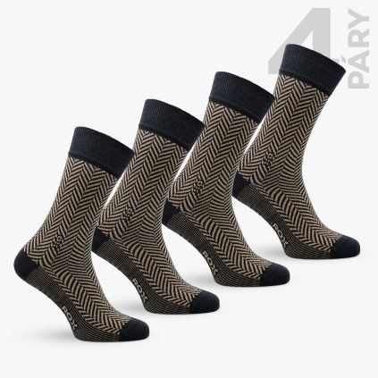 ROX Merino Wesly 4pack Bezova 01