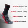 ROX Merino Climby Neo High Cervena USP