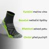 ROX MerinoWool Climby Neo Mid Zelena 05