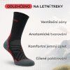 ROX Merino Treksy High CernaCervena 04