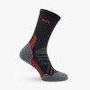 ROX Merino Treksy High CernaCervena 01