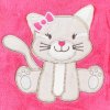 růžová - kočička (d)