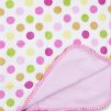 Růžová - puntíky (d)