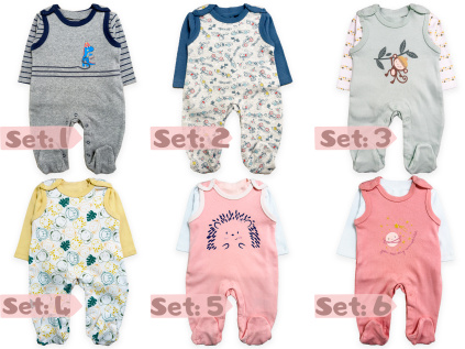 Bavlněný set, kalhoty, tričko