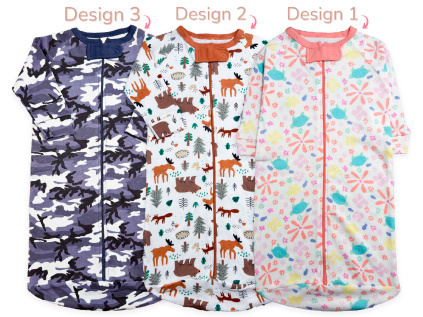 Bavlněný spací pytel, na zip