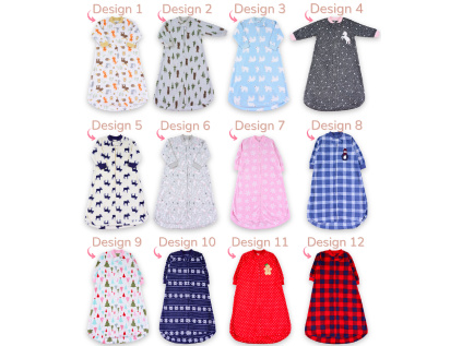 fleecovy kojenecky spaci pytel se zipem