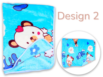 Kojenecká deka, modra deka