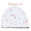 Bavlněná kojenecká čepička – pružná, měkká a pohodlná, různé vzory