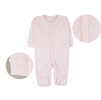 Bavlněný kojenecký overal, ruzova