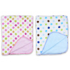 Kojenecká deka, puntiky, dvouvrstva