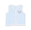 Bavlněné kojenecké vesty, modra